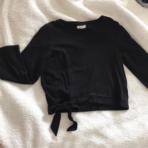 Madwell black long sleep top